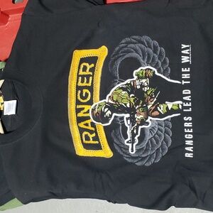 Vintage Military RANGERS LEAD THE WAY tshirt